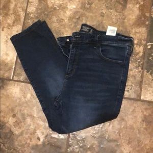 High rise jeans